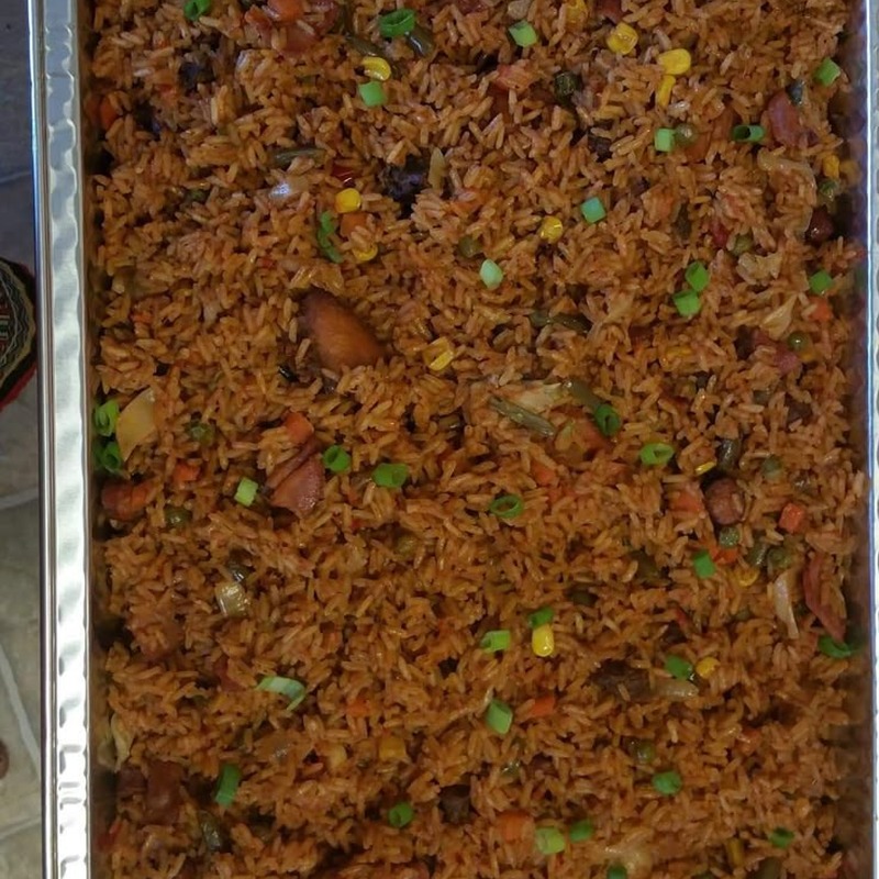 Jellof Rice & Goat Meat - Image 3