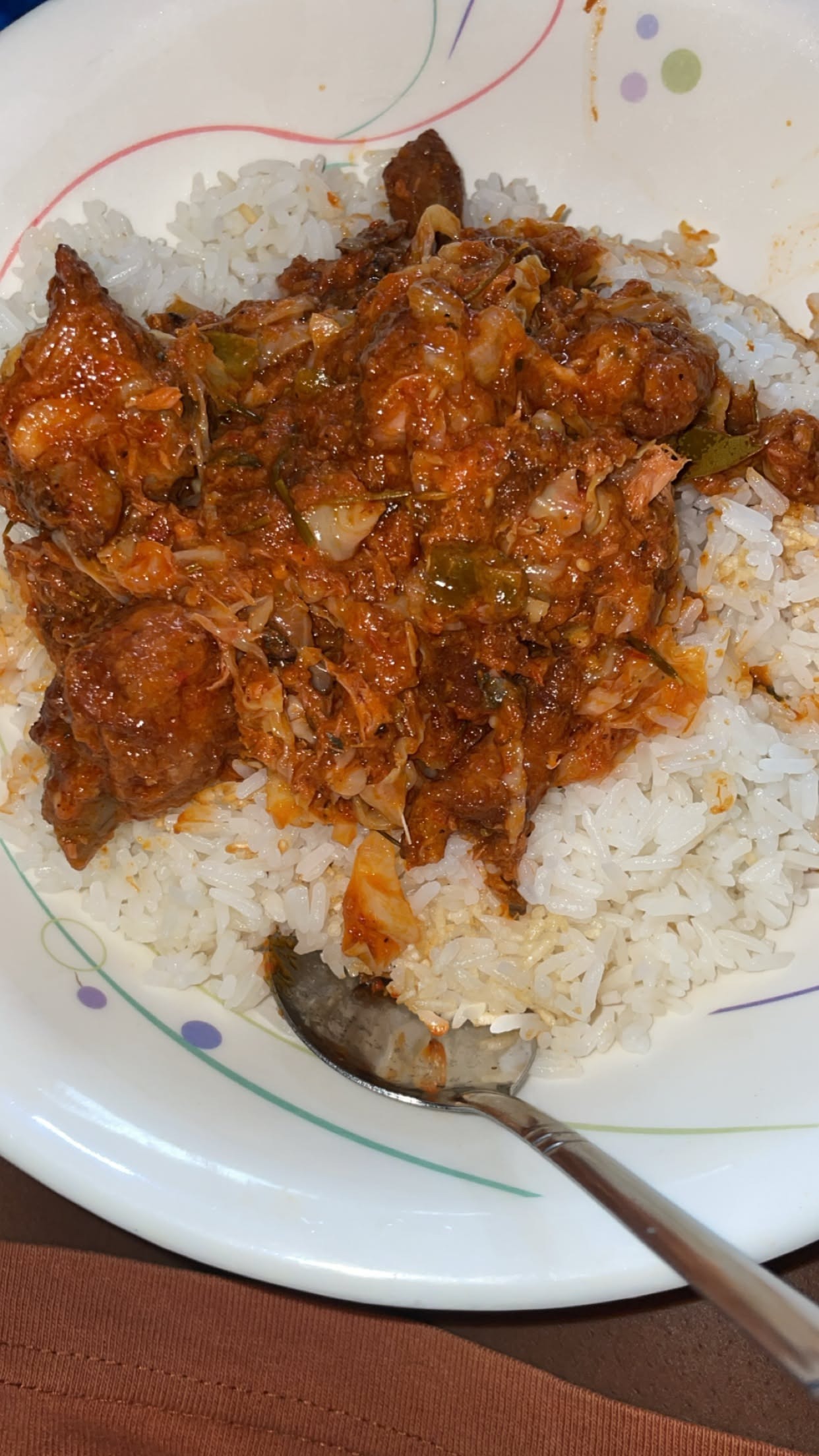 White Rice with Stew (Beef) - Image 2