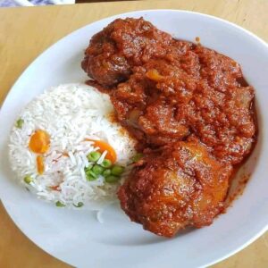 Extra White Rice / Jollof Rice
